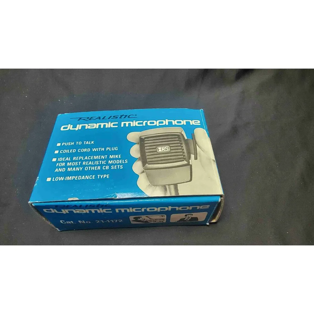NWT Realistic Dynamic Handheld Microphone Replacement CB Model